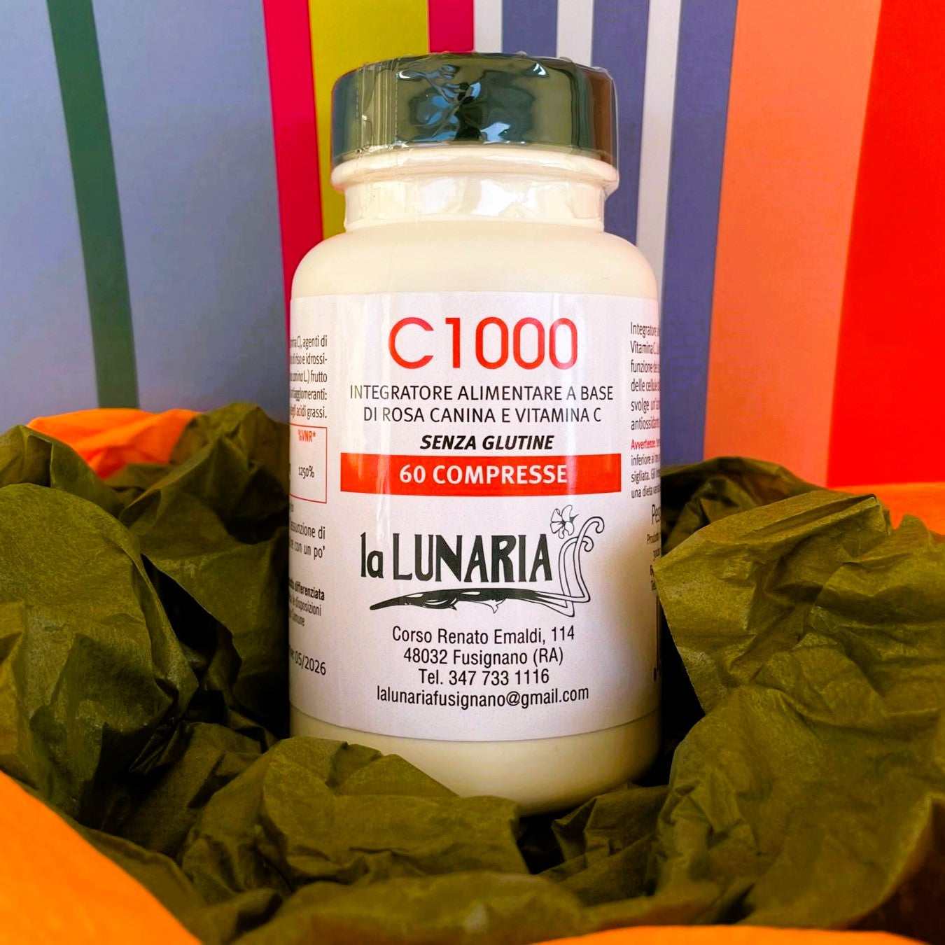 Vitamina C 1000 LA LUNARIA (60 compresse da 1 gr)