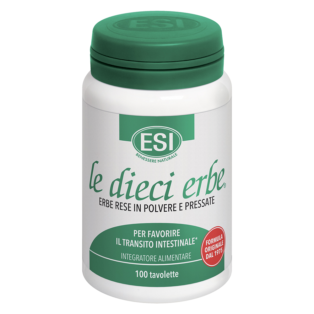 Le Dieci Erbe ESI 100 tavolette (+20 IN OMAGGIO)