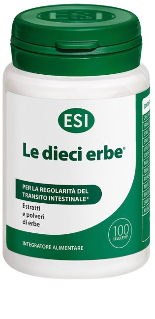 Le Dieci Erbe ESI 100 tavolette